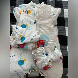 Cotton Town Sleep Suit -with attachments